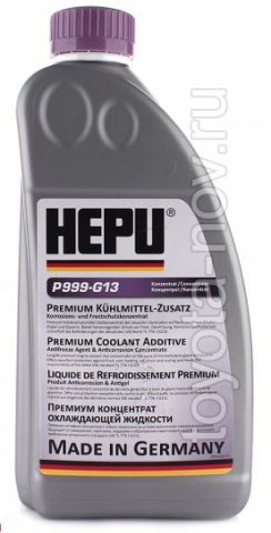 P999-G13 - Антифриз Hepu G13 (красно-лиловый) - 1,5 литра КОНЦЕНТРАТ