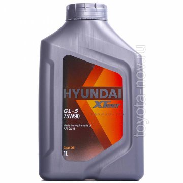 1011439 - Масло трансмиссионное HYUNDAI Xteer Gear Oil-5 75W90 GL-5 -  1 литр