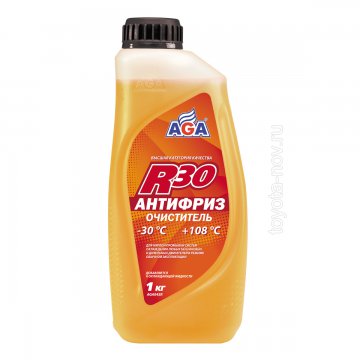 AGA045R - Антифриз-очиститель AGA-R30 (универсальный) -  1 литр