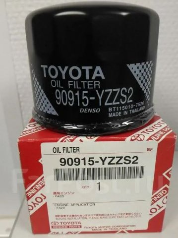 90915-YZZS2 - Фильтр масляный TOYOTA GT 86, SUBARU BRZ, Forester, Impreza, Legacy