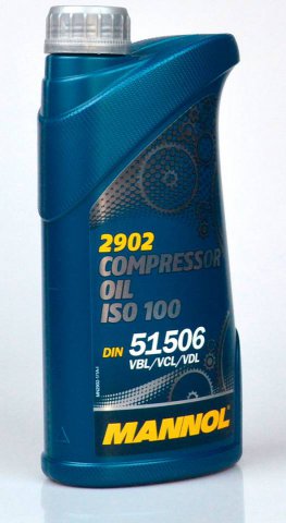 1918 - Масло компрессорное MANNOL Compressor Oil ISO 100 (1л.) 4036021140001