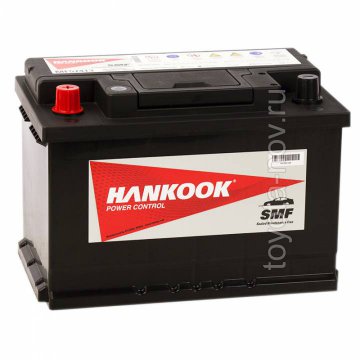 MF57413   Аккумулятор HANKOOK , 74Ah 680A 277х174х188 п.п (+-), 6СТ-74.1