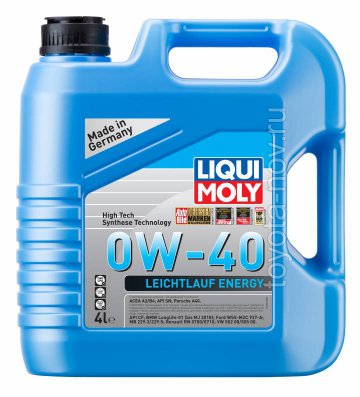 39035 - Масло моторное Liqui Moly Leichtlauf Energy  0W-40 - 4 л