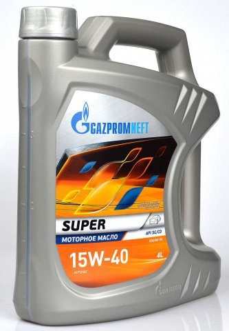 2389901321 - Масло моторное Газпромнефть Super 15W-40 - 4 л