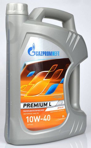 2389900132 - Масло моторное Газпромнефть Premium L 10W-40 - 5 л