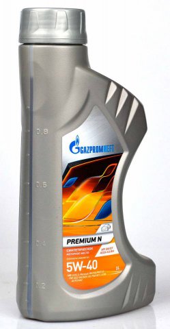 2389900143 - Масло моторное Газпромнефть Premium N 5W-40 - 1 л
