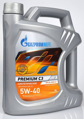 253142233 - Масло моторное Газпромнефть Premium C3 5W-40 - 4л