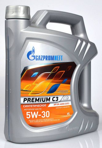 253142230 - Масло моторное Газпромнефть Premium C3 5W-30 - 4 л