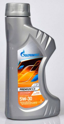 253142229 - Масло моторное Газпромнефть Premium C3 5W-30 - 1 л