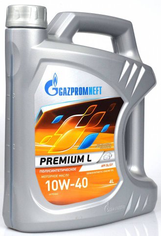 2389900125 - Масло моторное Газпромнефть Premium L 10W-40 - 4 л