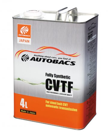 A01555204 - Масло трансмиссионное AUTOBACS CVTF Fully Synthetic -  4 л