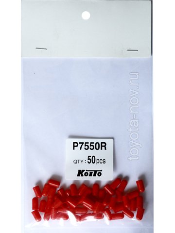 P7550R - Колпачек лампы T5 красный