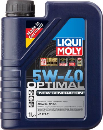 39032 - Масло моторное Liqui Moly  Optimal New Generation 5W40 -  1 л