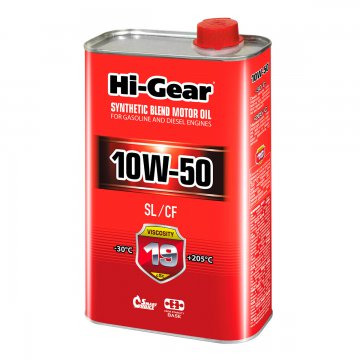 HG1150 - Масло моторное полусинтетическое 10W-50 SL/CF - 1 л
