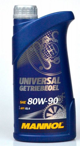 1312 - Масло трансмиссионное MANNOL Universal 80W-90 GL-4 (1л.)