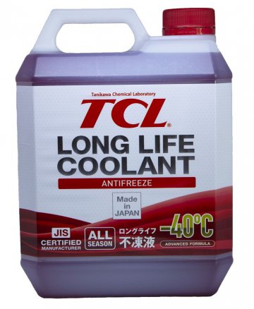 LLC01236 - Антифриз TCL LLC 40C красный - 4 л
