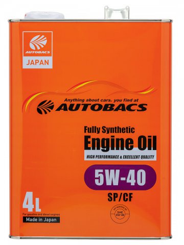 A00032242 - Масло моторное AUTOBACS ENGINE OIL FS 5W40 SP/CF -  4л