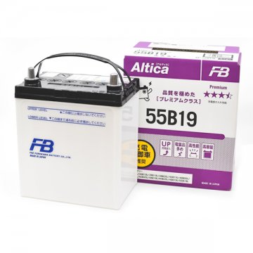 Аккумулятор FB 55B19L Altica PREMIUM, JAPAN-стандарт, 50Ah 450A 185x125x220 (-+)